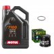 Pack Vidange Honda VFR1200 - Motul 7100 10W30