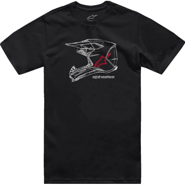 T-shirt Alpinestars Casque MX CSF Tee