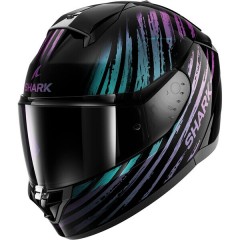 Casque SHARK Ridill 2 Assya Noir Brillant / Violet / Bleu