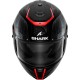 Casque SHARK Spartan RS Stingrey Noir Mat Rouge