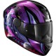 Casque SHARK D-Skwal 2 Atraxx Lady Noir-Violet-Glitter KVX
