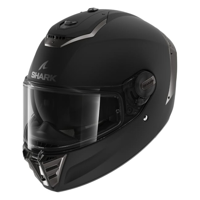 Casque SHARK Spartan RS Blank Noir mat KMA