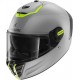 Casque SHARK Spartan RS Blank Helmet - Silver/Yellow
