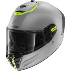 Casque SHARK Spartan RS Blank Helmet - Silver/Yellow