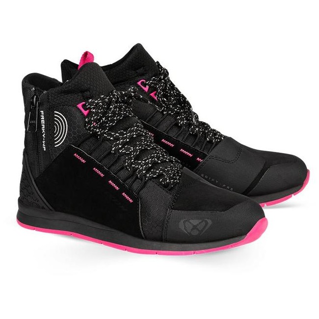 IXON Baskets FREAKY WP LADY NOIR/FUSHIA