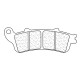 Plaquettes de frein arrière CL BRAKES 2602RX3