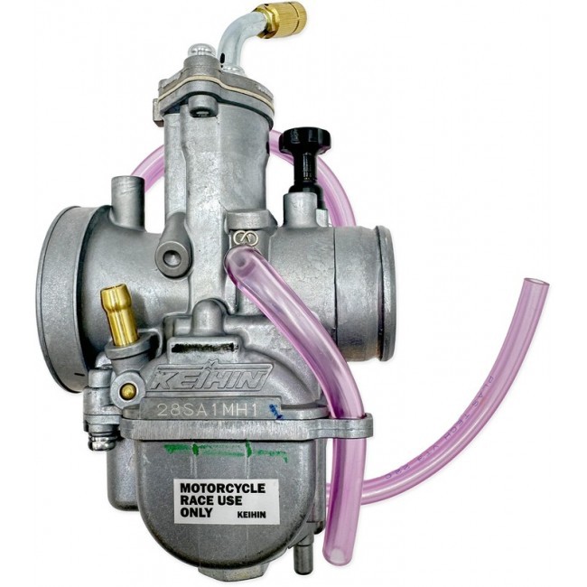 Carburateur KEIHIN PWK28 standard - boisseau chromé - vis de ralenti à gaucheCatalogue Produits