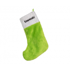 Chaussette de Noël verte Kawasaki