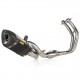 Ligne complète Akrapovic Racing Carbone MT 07