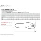 Baskets Alpinestars Chrome Noir/Rouge - 44