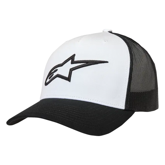 Casquette Alpinestars style camionneur Ageless - Blanc