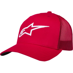 Casquette Alpinestars style camionneur Ageless - Rouge