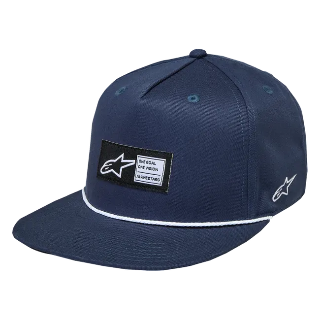 Casquette snapback Label Alpinestars - Bleu