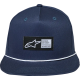 Casquette snapback Label Alpinestars - Bleu