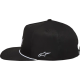 Casquette snapback Label Alpinestars - Noir