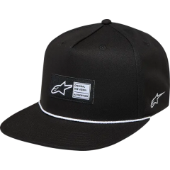 Casquette snapback Label Alpinestars - Noir