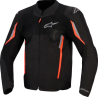 Veste Alpinestars AST v3 Air - Noir/Rouge