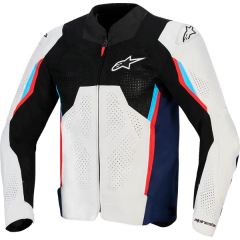 Veste Alpinestars AST v3 Air - Blanc/Bleu