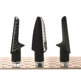 Clignotants V PARTS Hook LED noir universel