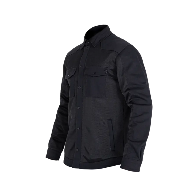 Chemise Noir John Doe Aero Mesh Motoshirt