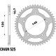 Kit Chaine DID Triumph 865 Bonneville T100 - Couronne