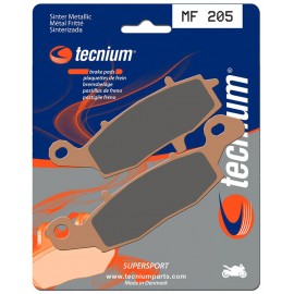 Plaquettes de frein avant MF205 métal fritté