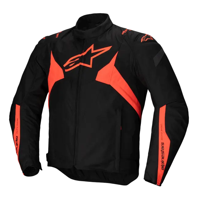 Veste Alpinestars imperméable T-Jaws v4 Noir/Rouge