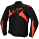 Veste Alpinestars imperméable T-Jaws v4 Noir/Rouge - 2XL