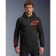 Sweat à capuche Alpinestars Chrome Air Sport Noir - 2XL