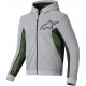 Sweat à capuche Alpinestars Chrome Air Sport Gris