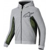 Sweat à capuche Alpinestars Chrome Air Sport Gris