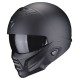 Casque jet Scorpion Exo EXO-COMBAT II - SOLID - Noir
