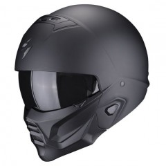 Casque jet Scorpion Exo EXO-COMBAT II - SOLID - Noir