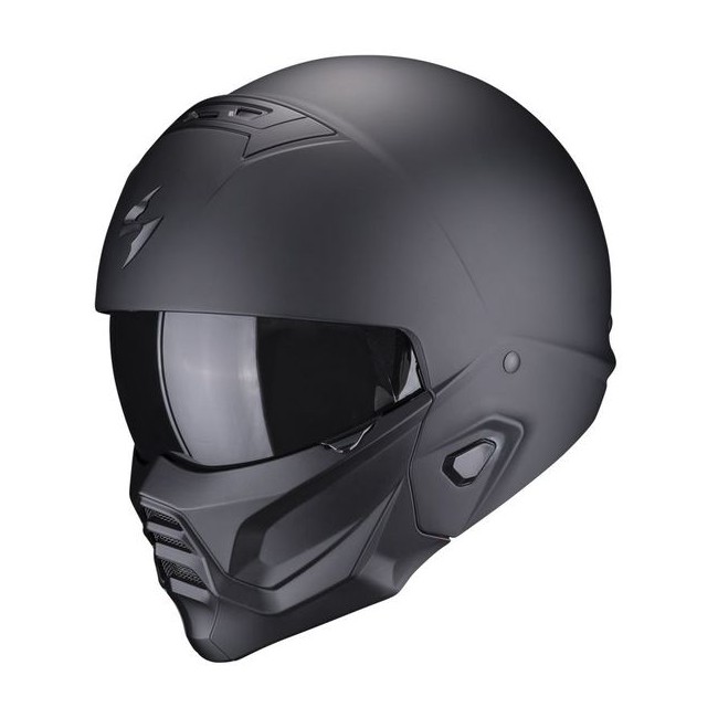 Casque jet Scorpion Exo EXO-COMBAT II - SOLID - Noir