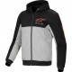 Sweat à capuche Gris/Rouge Chrome v2 Sport Alpinestars