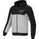 Sweat à capuche Gris/Bleu Chrome v2 Sport Alpinestars - XL
