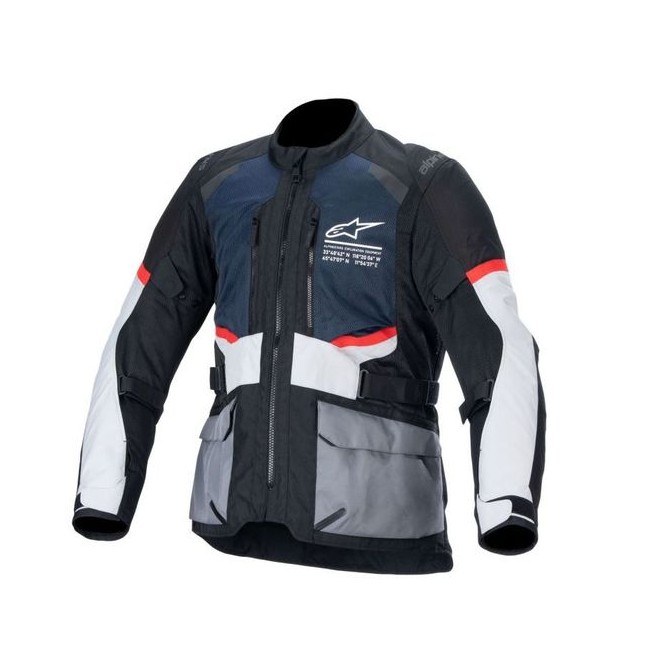ANDES AIR DRYSTAR JACKET DEEP BLUE BLACK ICE GRAY