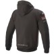 Alpinestars Sektor v2 Tech Hoodie Black Bright Red