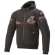 Alpinestars Sektor v2 Tech Hoodie Black Bright Red