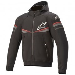 Alpinestars Sektor v2 Tech Hoodie Black Bright Red