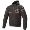 Alpinestars Sektor v2 Tech Hoodie Black Bright Red
