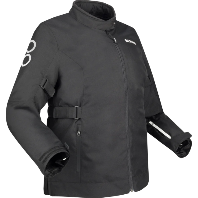 Veste BERING LADY PAMELA QUEEN SIZE Noir/Blanc