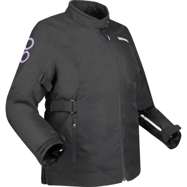 Veste BERING LADY PAMELA QUEEN SIZE Noir/LILAS