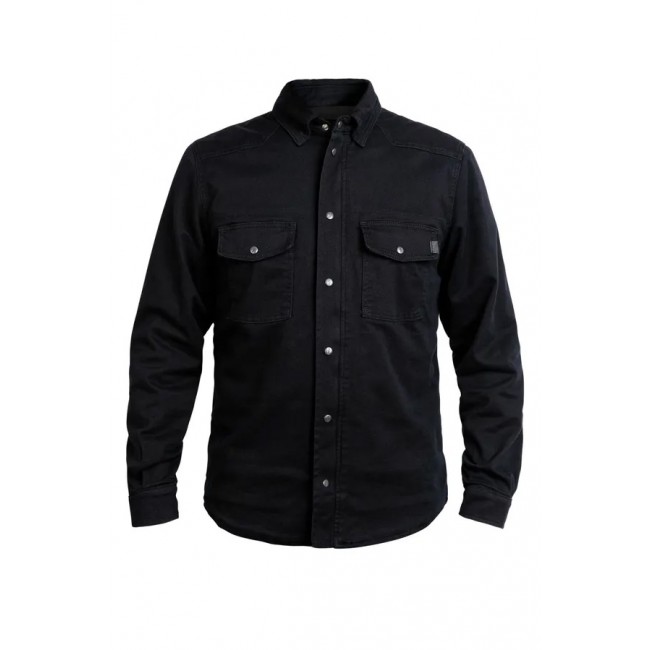 Veste Noir Motoshirt John Doe