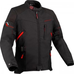 BERING Veste COBALT NOIR/ROUGE