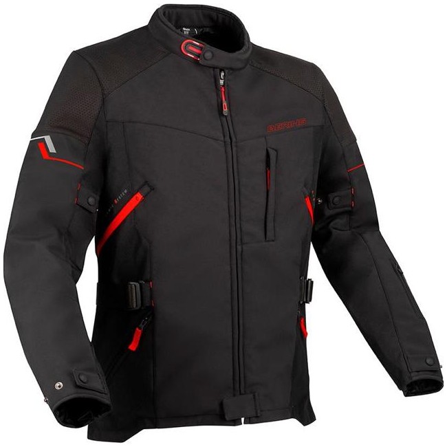 BERING Veste COBALT NOIR/ROUGE