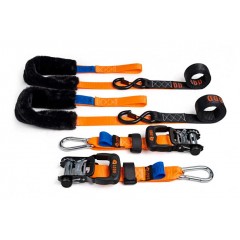 LODD Lot de 2 sangles à boucle avec serrage à cliquet