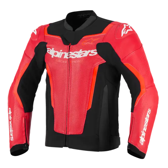 Blouson en cuir ROUGE GP Force Airflow v2 Alpinestars