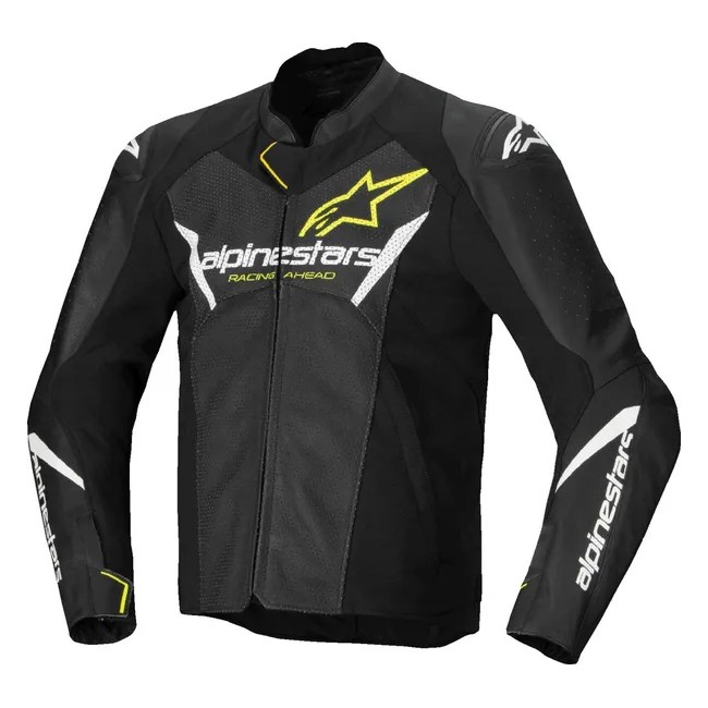 Veste en cuir Faster v3 Airflow Alpinestars