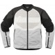 Blouson BLANC en cuir Overlord3 Icon 